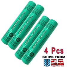 4PCS 3.6V 1800mAh Flashlight Battery for Streamlight 75175 75375 Stinger HP XT