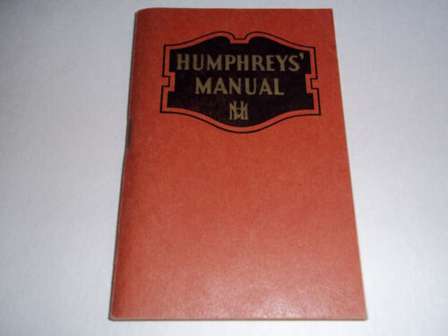 Vintage Humphreys Manual 1943 image pic