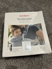 BabyBj rn Baby Carrier Harmony Cream Mesh, Adjustable, Multi-Carrying Positions