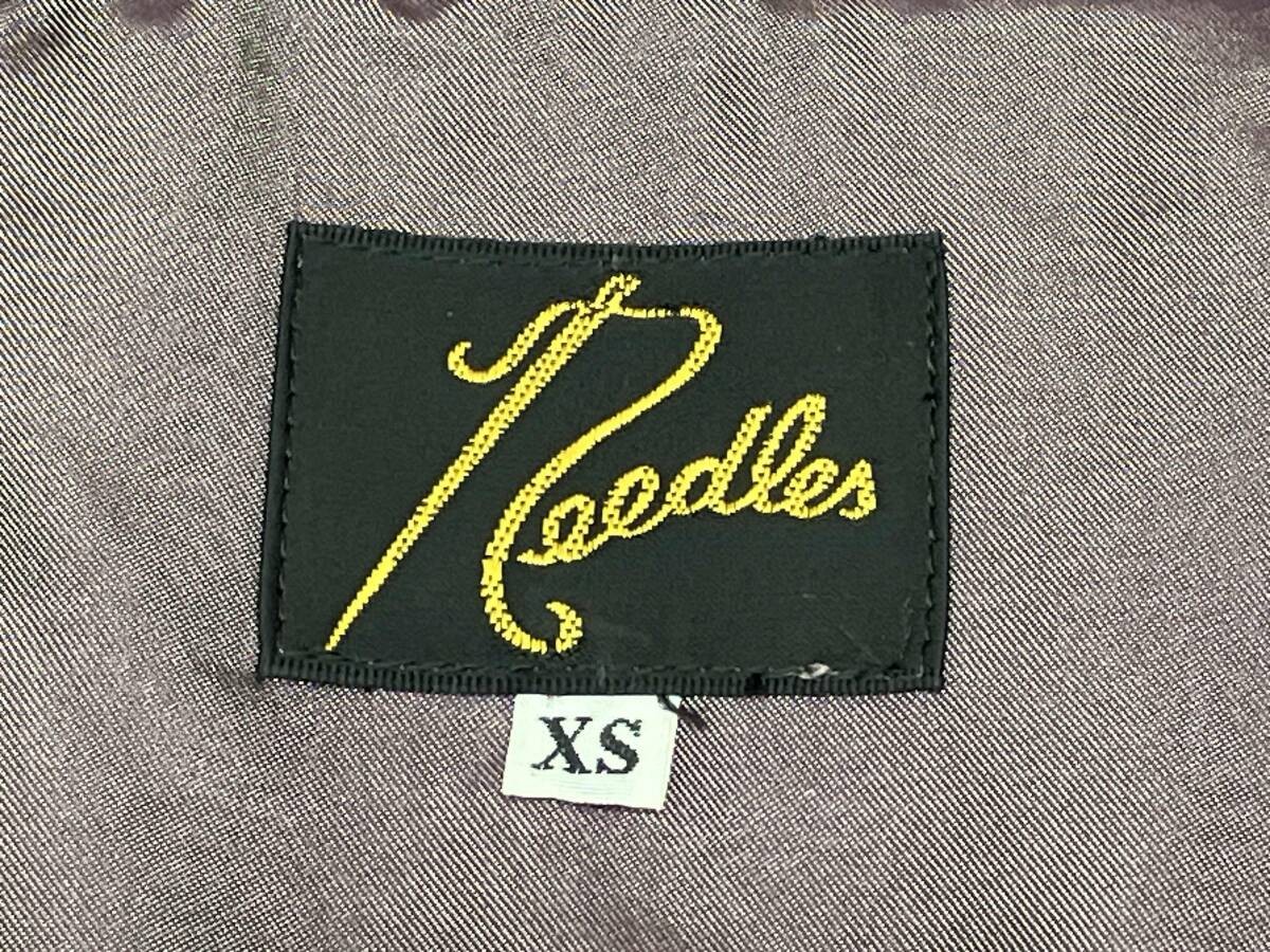 Needles Python Coach Jacket XS Size Black Nylon - image 4