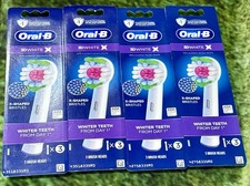  4 Oral-B 3d White Electric Toothbrush Replacement Brush 3 Count 1464
