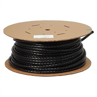 Panduit PW100F-C20 Pan-Wrap Slotted Wall Wiring Duct 30.48m Black New