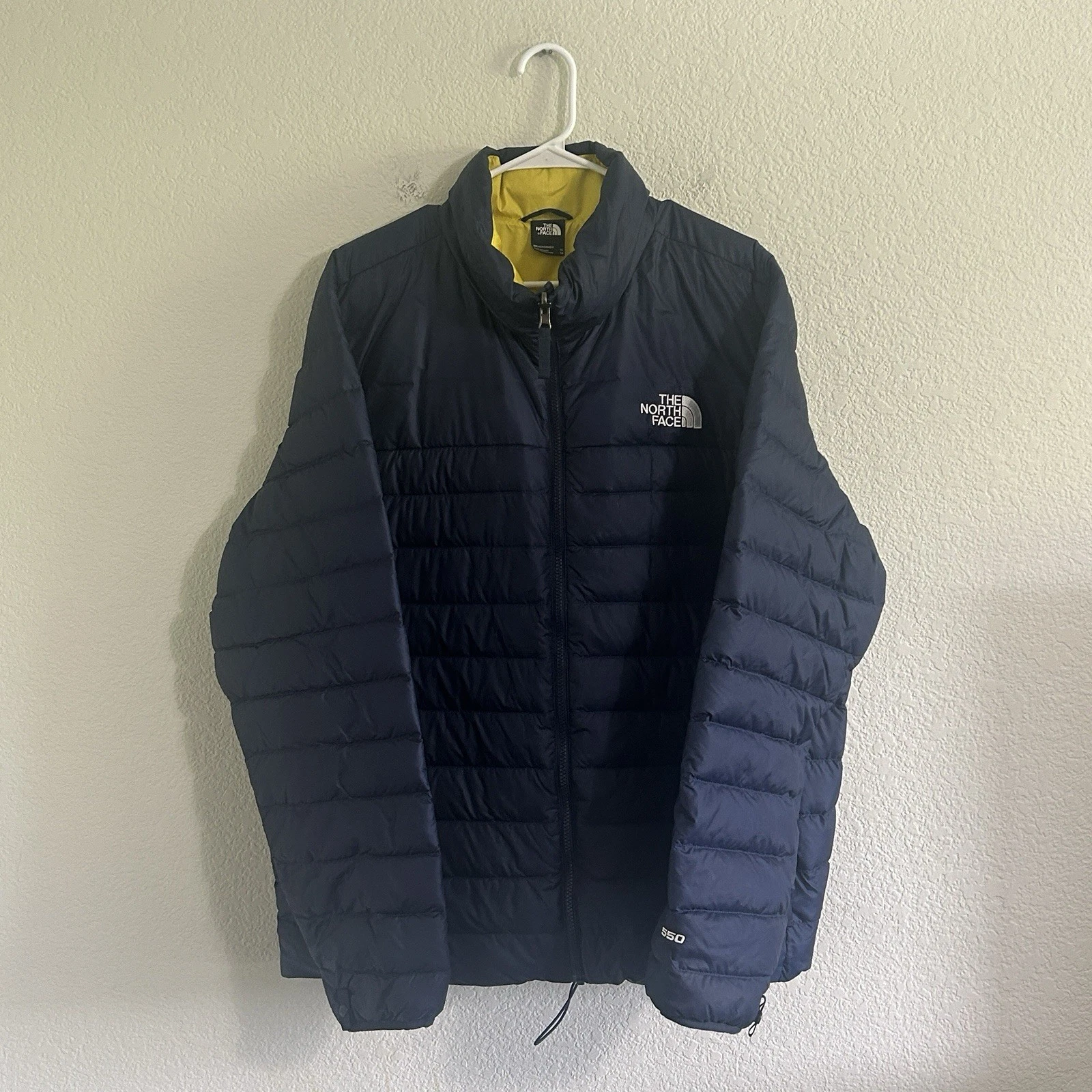 The North Face Flare 2 Summit Insulated Full Zip Puffer Jacket Men's XL Blue 550