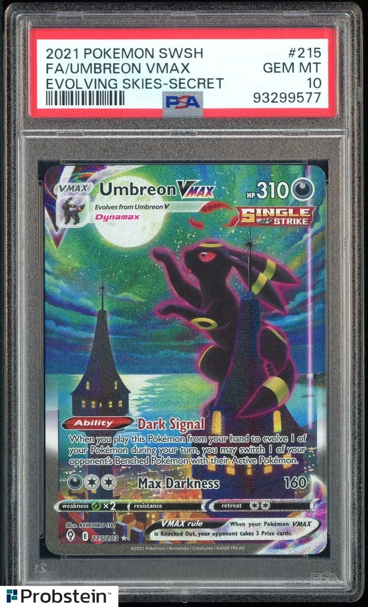 Las mejores ofertas en Cartas de JCC Pokémon Umbreon VMAX | eBay