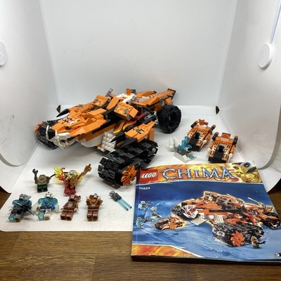 LEGO Legends of Chima Tiger's Mobile Command (70224) komplett + Anleitung