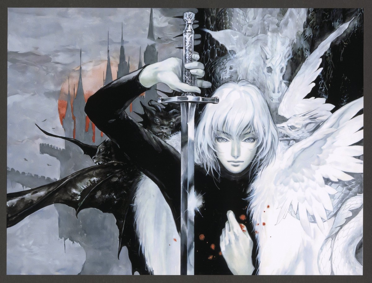Castlevania Aria of Sorrow Game Boy Advance GBA Art Print Glossy Castlevania Aria of Sorrow Game Boy Advance GBA Art Print Glossy