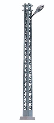 Lámpara industrial Busch HO mástil de celosía con carcasa de luz de lágrima (plateado) 4131 | Zustand: New