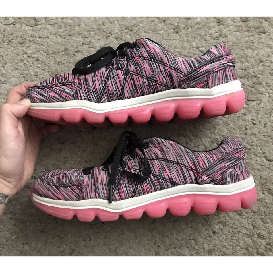 Zapatillas deportivas DANSKIN NOW para mujer talla 8 multicolor con cordones Foto 4 de 4