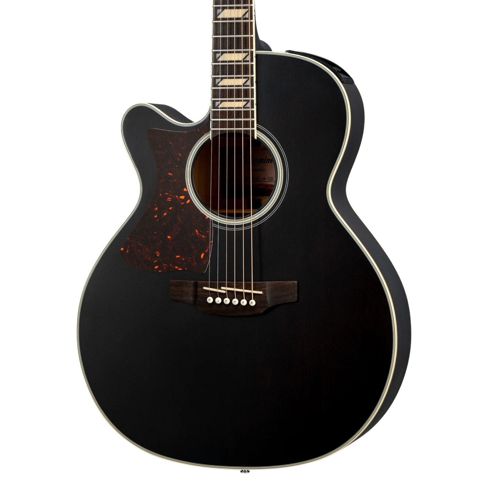Takamine GN73CE Left-Handed Grand Concert AE Solid Spruce Top Satin Black 129190₽
