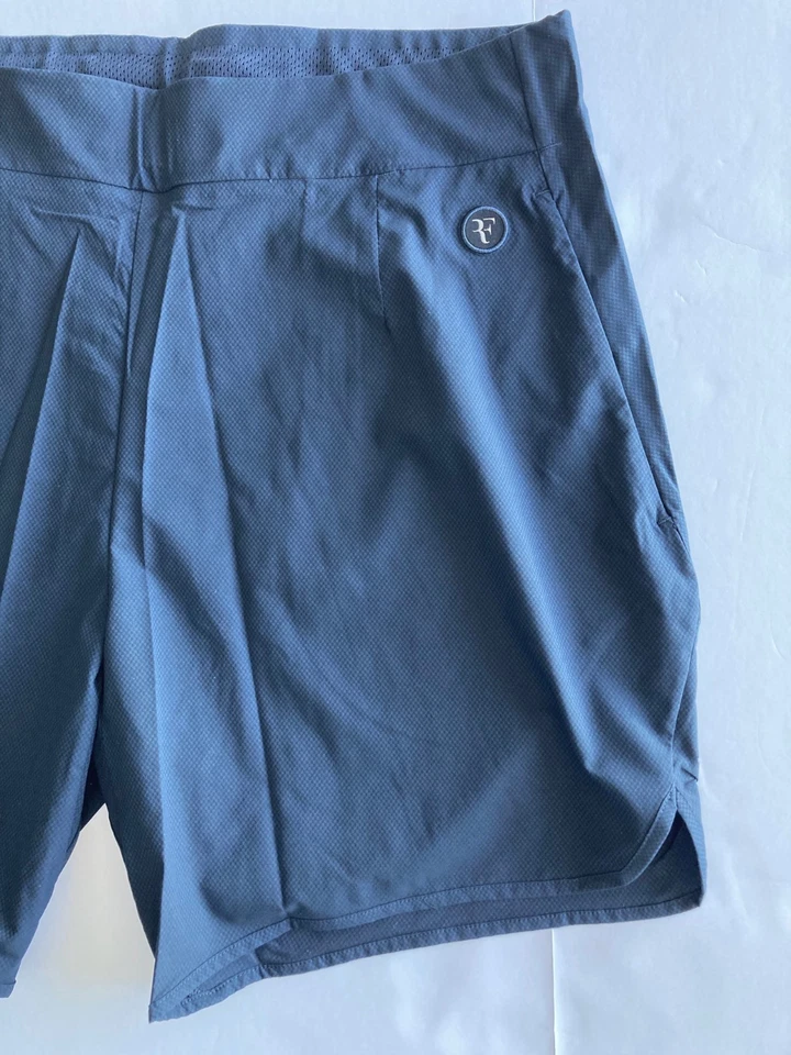 Nike Court NikeLab X Federer RF Fall 2016 Tennis Shorts M Blue 843874-475 New - Image 3 of 4