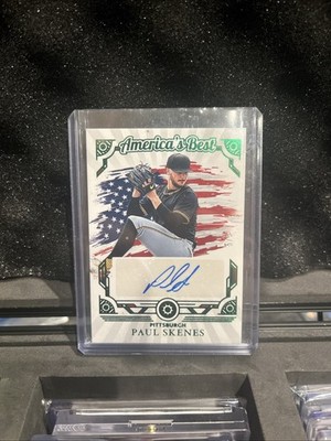 2025 Panini Boys of Summer America's Best Paul Skenes #ABS-PSK Emerald #5/5