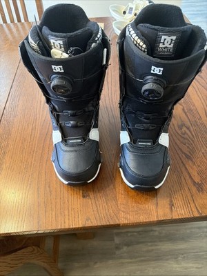 DC Women's Lotus Boa Snowboard Boots Size 9.5 9  1/2 For Burton Step-on System