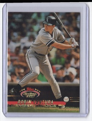 1993 Stadium Club Members Choice * Robin Ventura Chicago White Sox #295