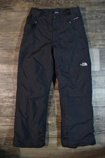 The North Face Boys Black Freedom Insulated Youth DryVent Snow Pants Size L 12