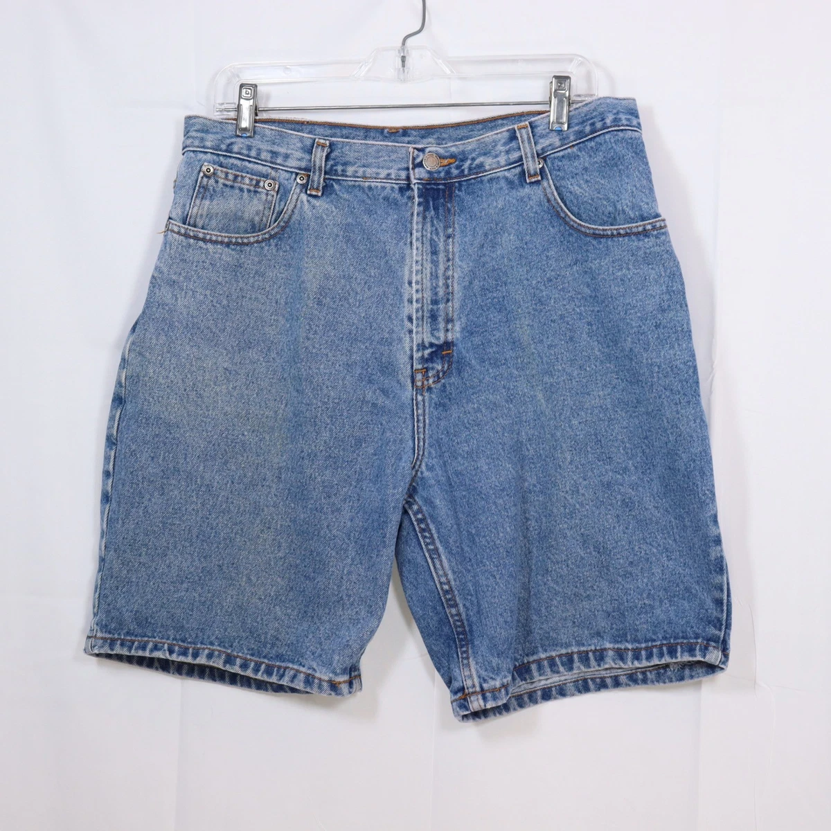 Short Chino Member's Mark Homme Taille 38 – Bleu – Plat Devant – 98% Coton – Neuf Avec étiquettes
