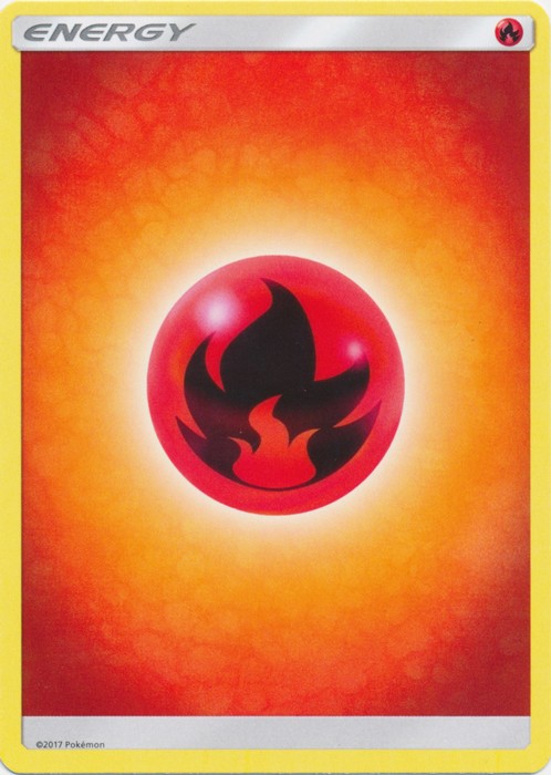 Fire Energy (2017 Unnumbered) (Near Mint) Sun and Moon Base Set - Energy Pokémon