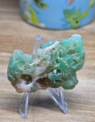 Chrysoprase Chalcedony Nugget, Emerald-Green, Naturally Weathered - Australia