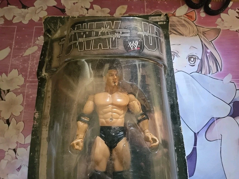 Figura de acción Jakks Pacific 2007 WWE No Way Out Batista Foto 4 de 4