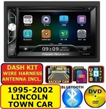 1995-2002 Lincoln Town Car Cddvd Amfm Bluetooth Usb Aux Car Stereo Radio Pkg