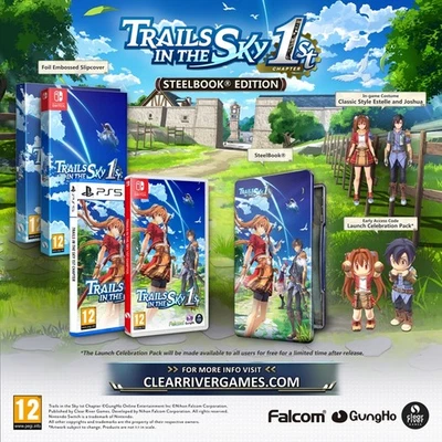 Trails in the Sky 1st Chapter (PS5) - Steelbook Edition - Brand New and Sealed