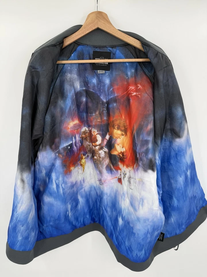 Star Wars Empire Strikes Back 40 Aniversario Chaqueta Abrigo Darth Vader XXL Foto 4 de 4