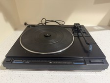 Kenwood KD-55R Turntable Record Player Tested Missing Lid w V-63 Cartridge