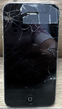 Apple iPhone 4s 16GB BLACK A1387 MD234LL/A IOS 7.0.2 Reset Broken Screen