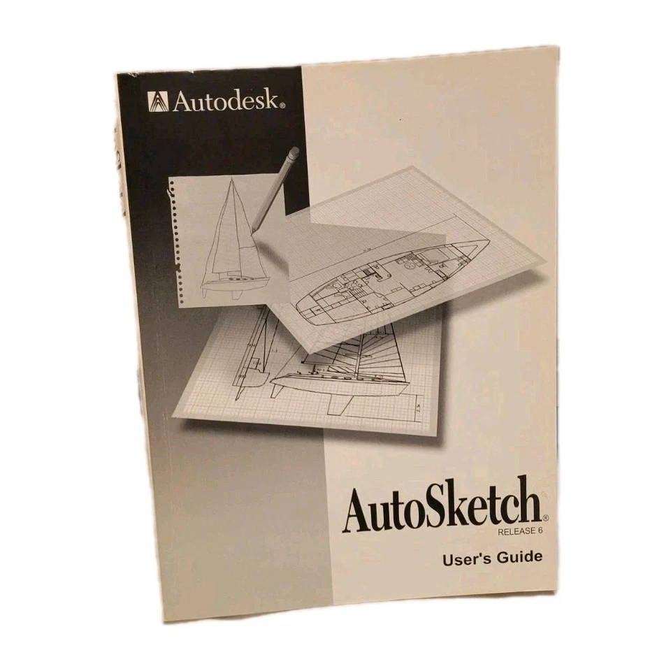 Autodesk AutoSketch LT Software 1997 Symbols 97 Autocad 3D Drawing - Image 3 of 4