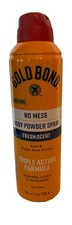 Gold Bond No Mess Talc-Free Body Powder Spray, 7 oz., Fresh Scent, Discontinued