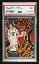 2024 Select WNBA Premier Level Tiger Prizm Katie Lou Samuelson PSA 9 MINT 3d3
