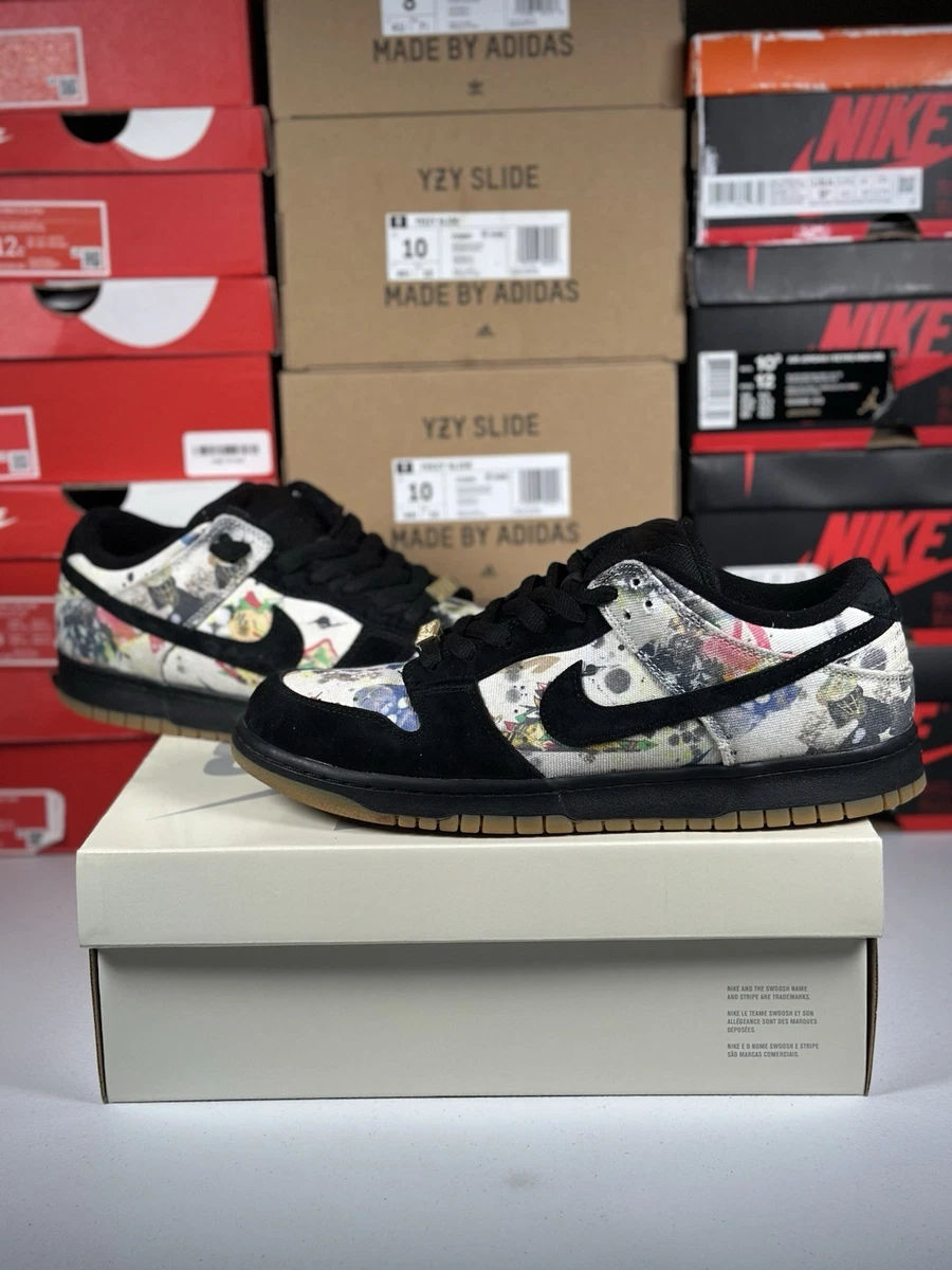 Supreme x Nike Dunk SB Low Black for Sale | Authenticity