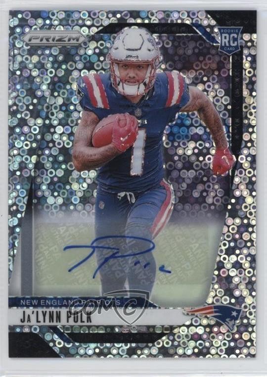 2024 Panini Prizm Rookies No Huddle Ja'Lynn Polk #339 Rookie Auto RC 1p1x