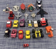 Vintage 80 s Micro Machines 22 pc. Lot Cars, Trucks, Jets Bundle