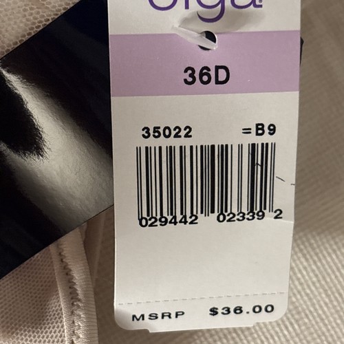 Olga 35022 Sheer Perfection 3 Ply Cup beige 36D - Picture 4 of 6