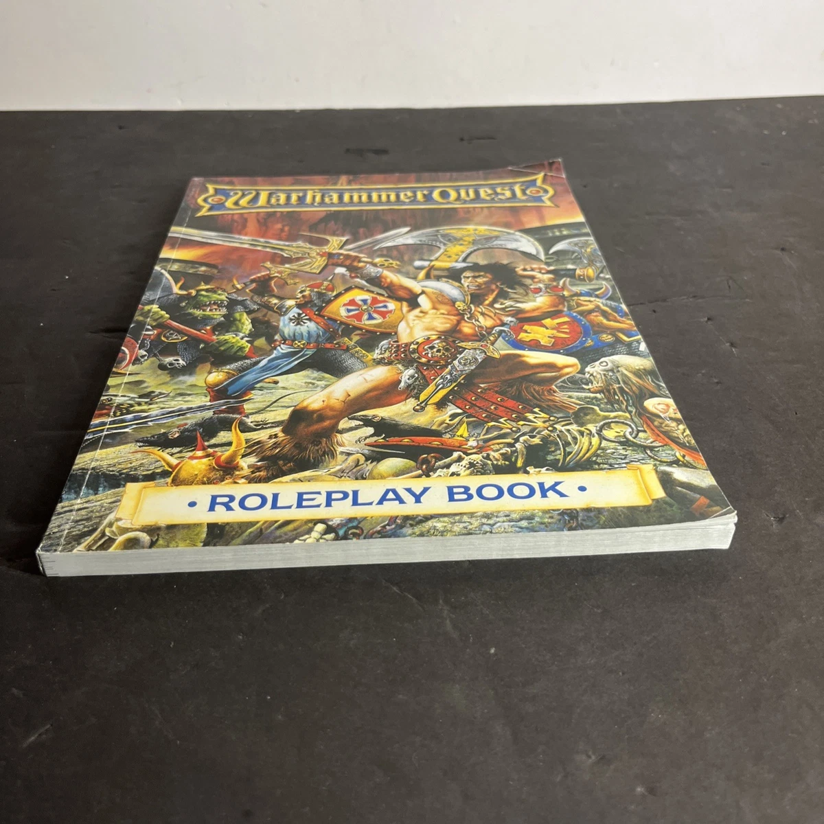 Vintage Warhammer Quest - 1995 Games Workshop Board Game 192 Page Roleplay Book