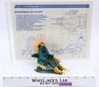 Dreadnok Air Skiff 100% Complete GI Joe 1987 Hasbro Vintage Figure Vehicle