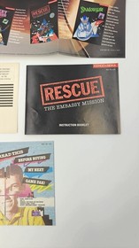 Rescue: The Embassy Mission - Juego Nintendo NES Vintage 1990 en caja original