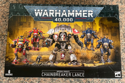 Games Workshop Warhammer 40K Imperial Knights Chainbreaker Lance Box