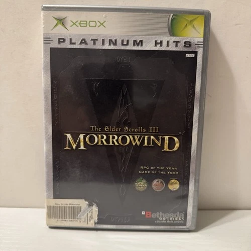 Elder Scrolls III: Morrowind - Platinum Hits (Microsoft Xbox, 2003) Manual & Map