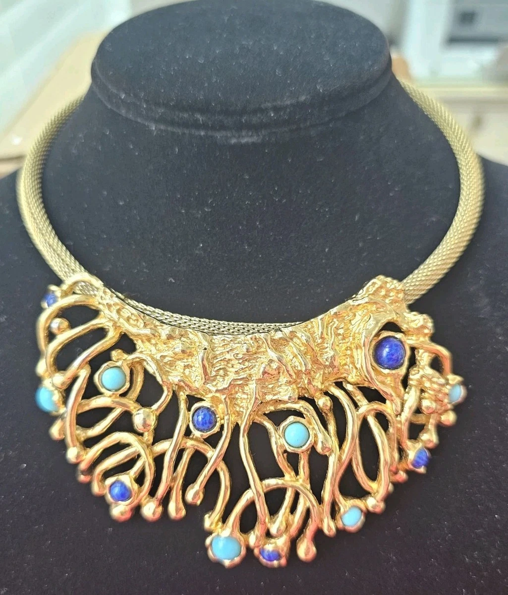 Panetta In Vintage Designer Costume Necklaces & Pendants for sale