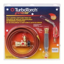 TURBOTORCH 0386-0832 PL-5ADLX-MC Self-Lighting Torch Kit, Air Acetylene, Extr...
