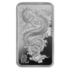 PAMP Suisse Lunar Dragon 2024 1 oz .999 Silver Bar | Lunar Legend Series | Assay