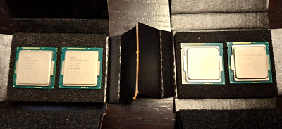 4xCPU: 1x Intel G3250 3,2GHz, 1x Intel G3260 3,3GHz 2x Intel Core i3-4150 3,5GHz