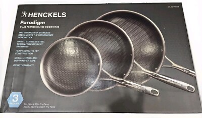 Henckels Paradigm Dual Performance Cookware 3 Piece Set