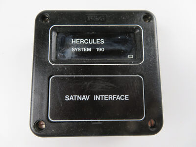 B&G Brookes and Gatehouse Hercules System 190 Satnav Interface