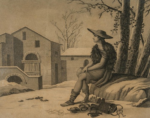 CARDON (*1772) nach ERRARD (*1601), Daphnis et Chloé, um 1800, Punktierst. - Picture 3 of 7