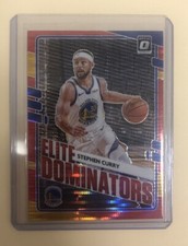2020-21 Donruss Optic Elite Dominators Red Pulsar #13 Stephen Curry