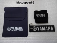 porta documenti yamaha  + polsino yamaha    nero   + portachiavi  nero