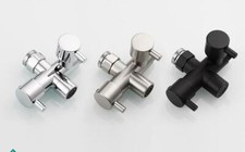 Brass Switch Faucet Adapter Kitchen Sink Splitter Diverter Valve Water Tap