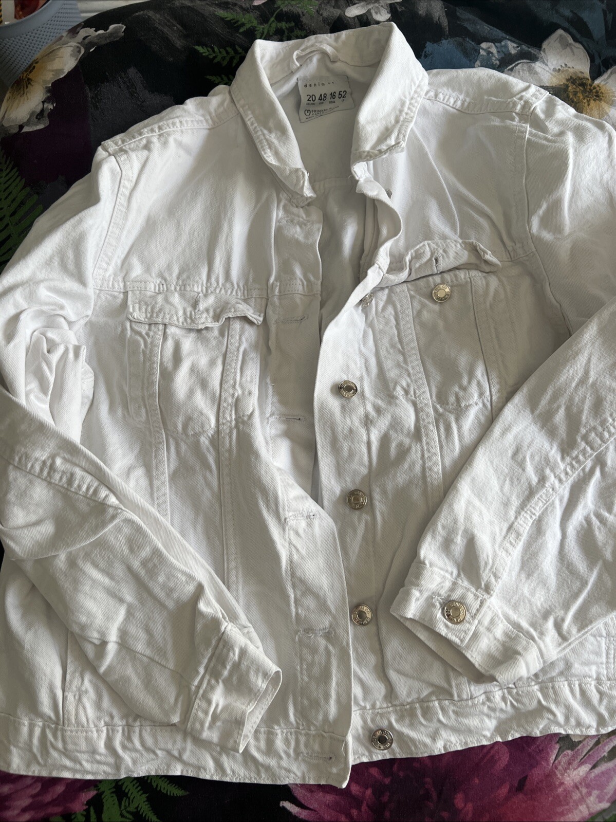 Ladies Denim Jacket Size 20 eBay